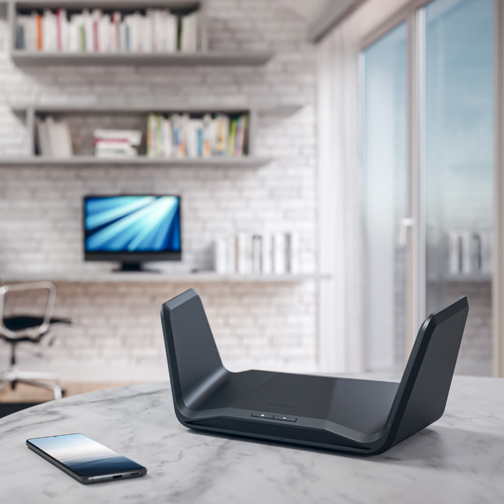 Nighthawk 8-Stream Tri-Band WiFi 6E Router - AXE7800 7.8Gbps (RAXE300)