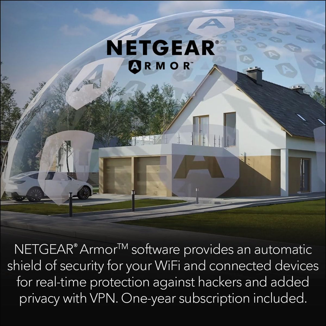 NETGEAR Orbi 970 Quad-Band 10G WiFi 7 Mesh (RBE974S)
