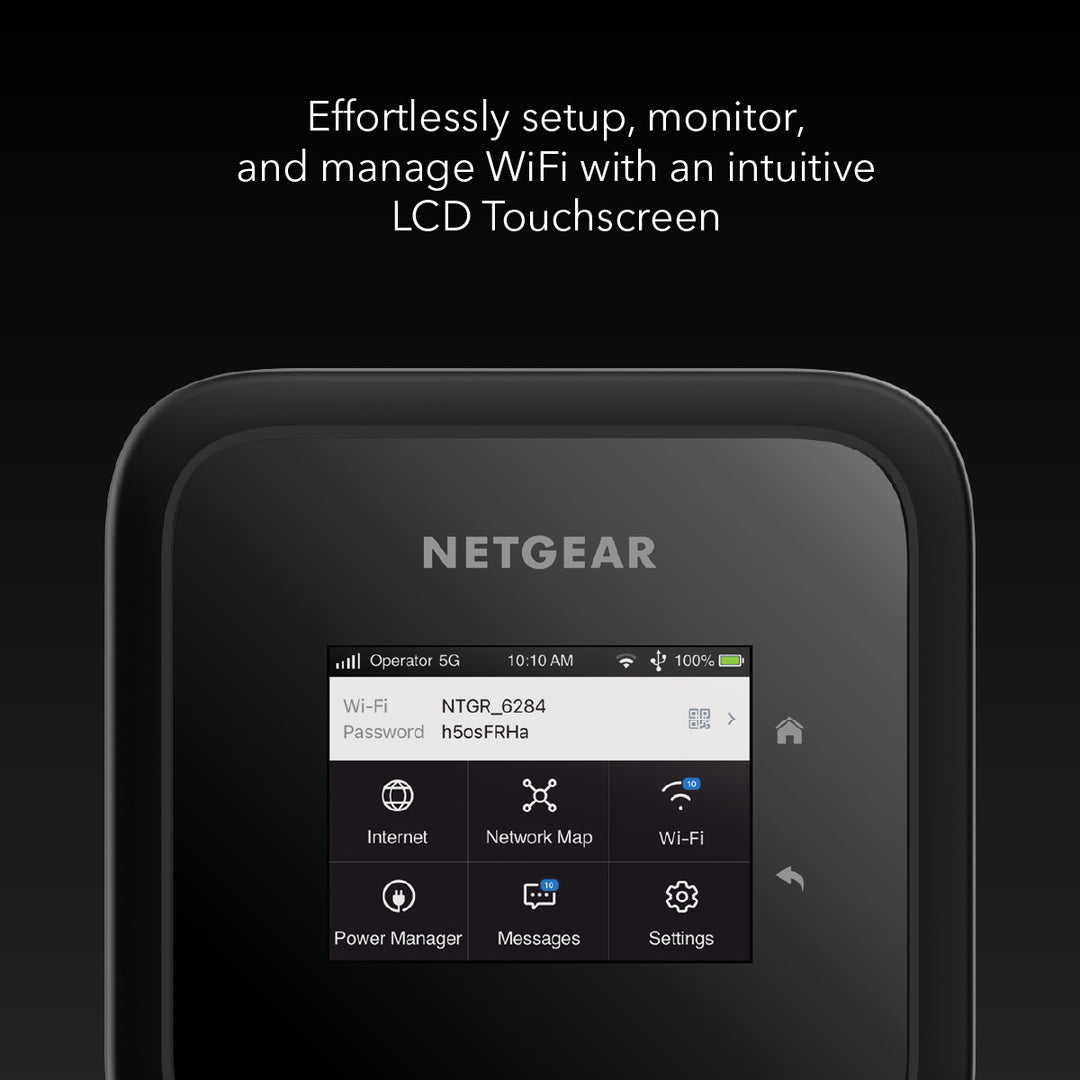 NETGEAR Nighthawk M6 5G WiFi 6 Mobile Hotspot Router (MR6110)