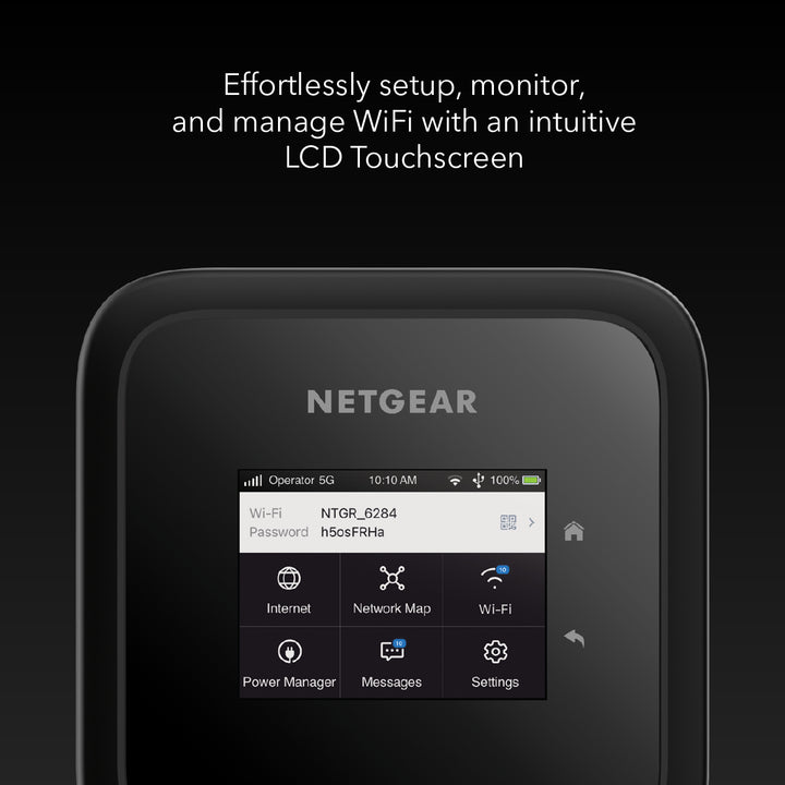 NETGEAR Nighthawk M6 5G WiFi 6 Mobile Hotspot Router (MR6110)