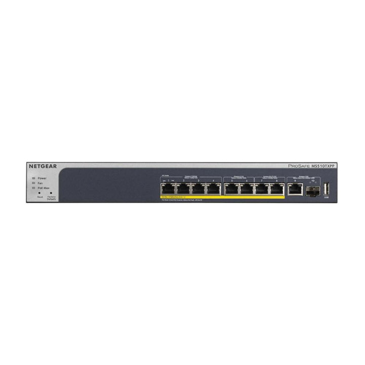Netgear MS510TXPP 10-Port PoE+ Multi-Gigabit/10G Managed Pro Switch