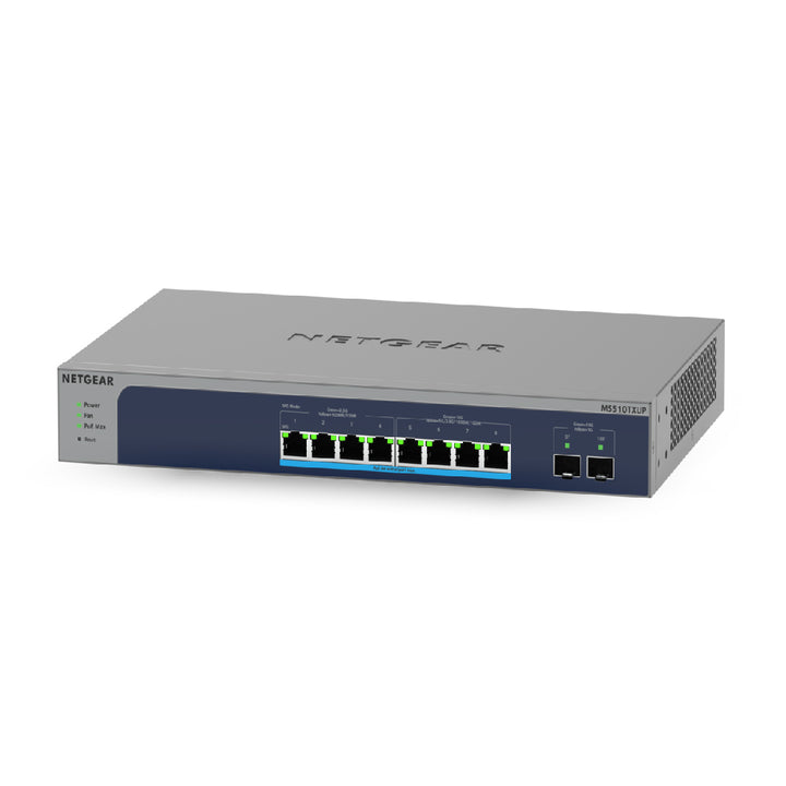 Netgear MS510TXUP 8-Port PoE++ Multi-Gigabit/10G Managed Smart Switch