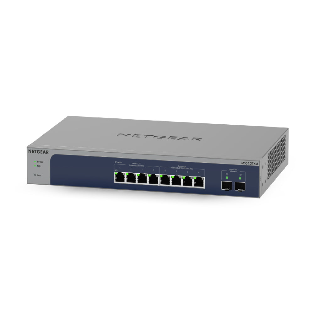 Netgear MS510TXM 8-Port Multi-Gigabit/10G Ethernet Managed Switch