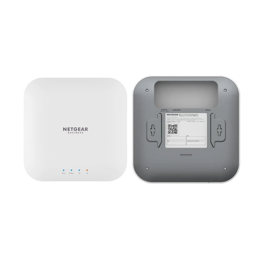 NETGEAR WiFi 6 Wireless Access Point Bundle ( WAX214 + GS305EP )