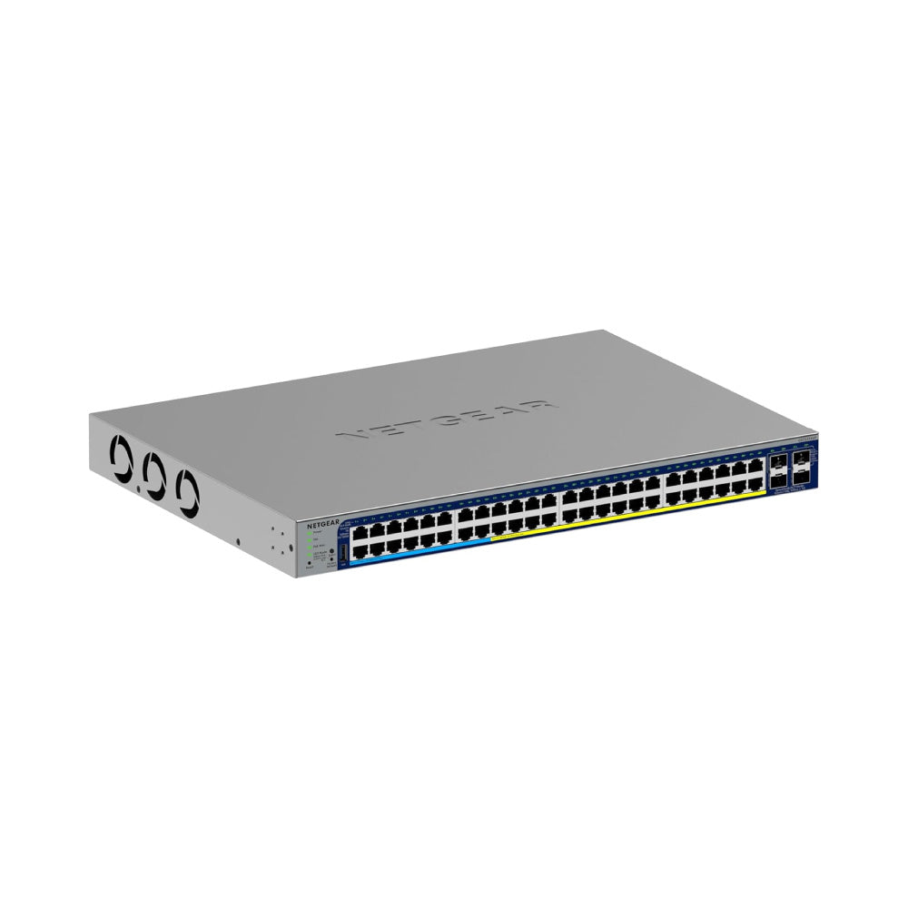 NETGEAR GS752TXUPv3 48-Port Gigabit PoE+ and PoE++ Smart Switch with 4 SFP+ Ports (640W)