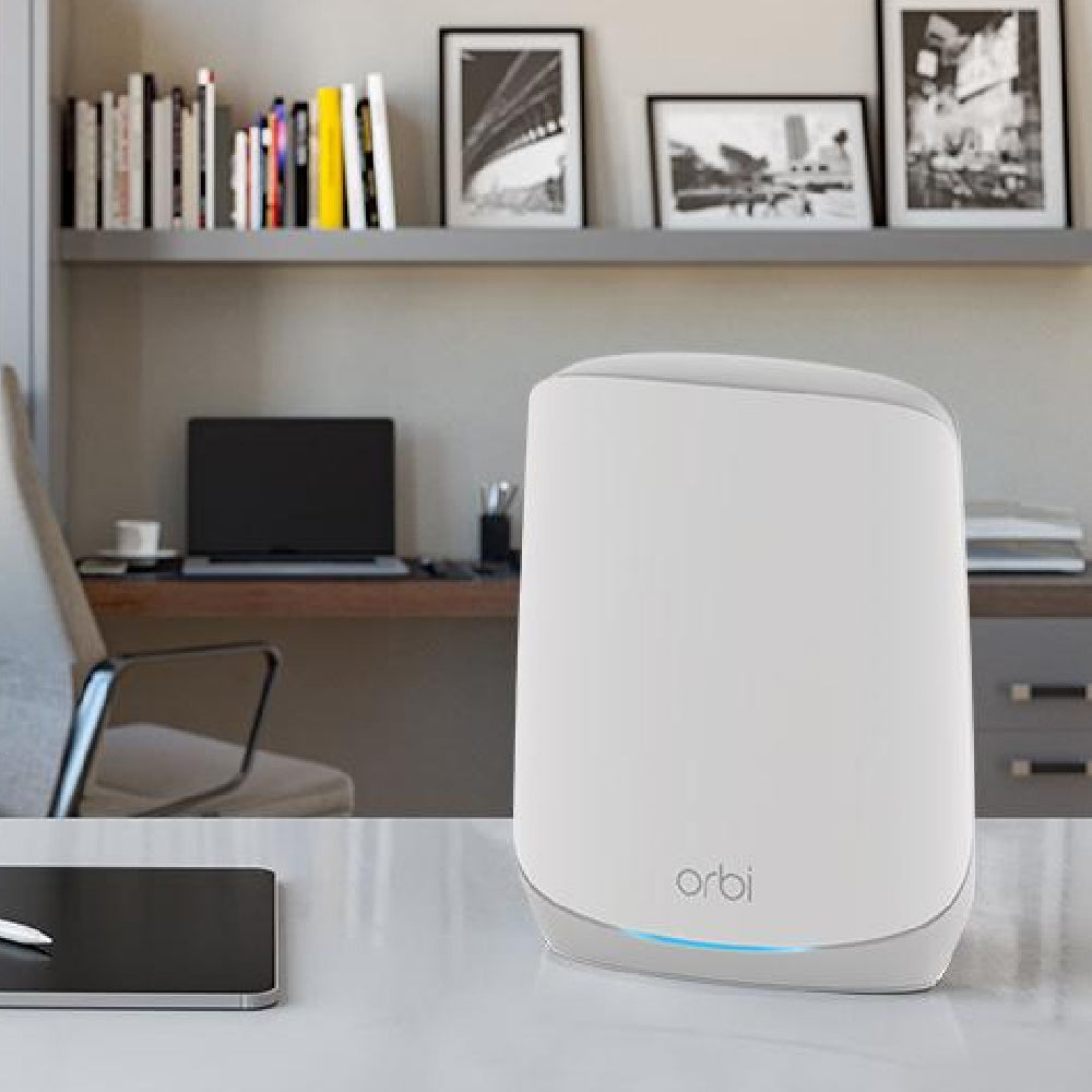 Orbi RBK762S 5.4Gbps Tri-band 2-Pack WiFi 6 Mesh System with 1-Year Armor