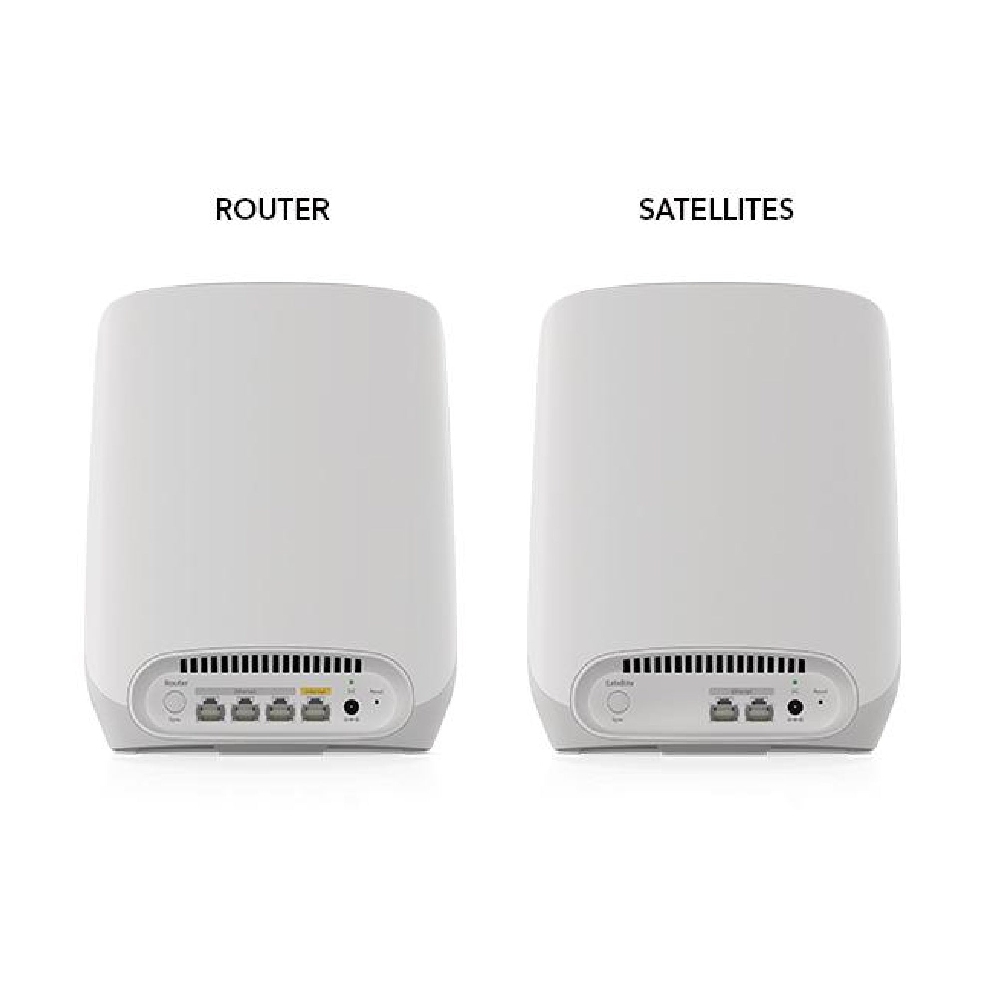 Orbi RBK762S 5.4Gbps Tri-band 2-Pack WiFi 6 Mesh System with 1-Year Armor