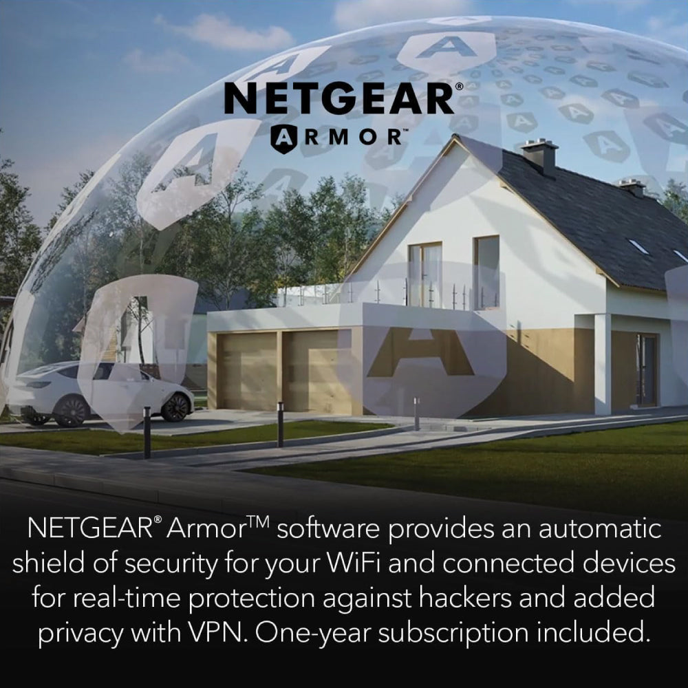 NETGEAR Orbi 970 Quad-Band 10G WiFi 7 Mesh (RBE974SB)
