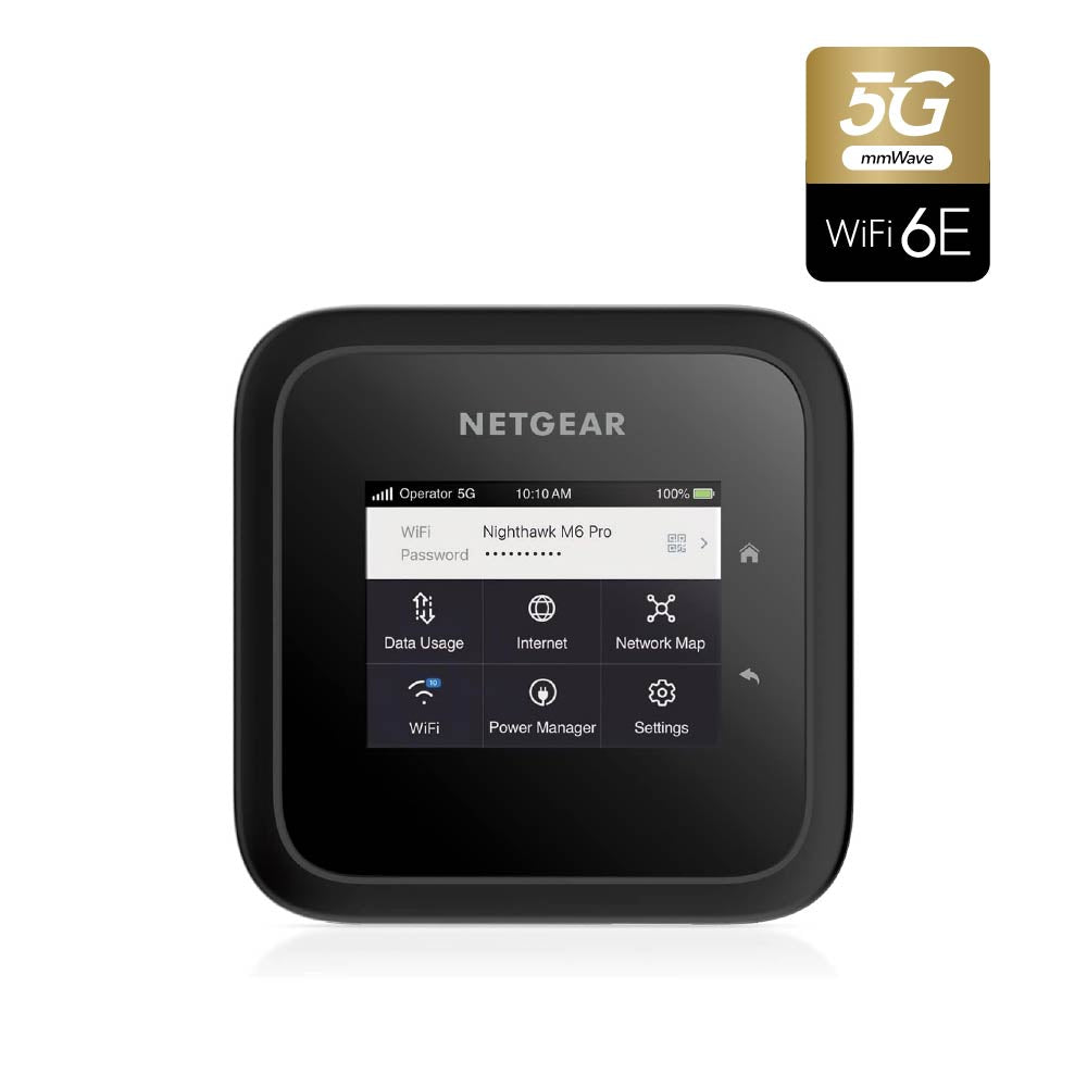 NETGEAR Nighthawk MR6550 M6 Pro 5G mmWave WiFi 6E Mobile Hotspot Router (5G SA/NSA)