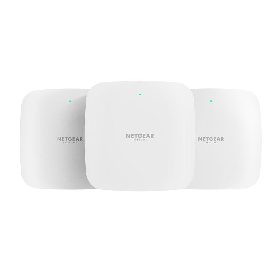 NETGEAR WAX333 Insight Managed WiFi 6 AX3000 Dual-band Access Point with Gigabit PoE (3-pack)