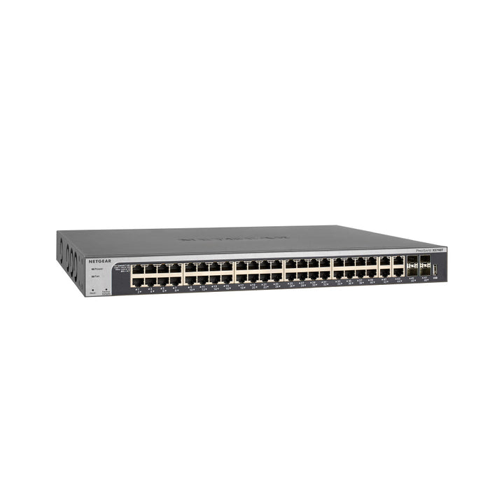 NETGEAR XS748T 48-Port 10-Gigabit Ethernet Smart Switch with 4 Dedicated SFP+ Ports