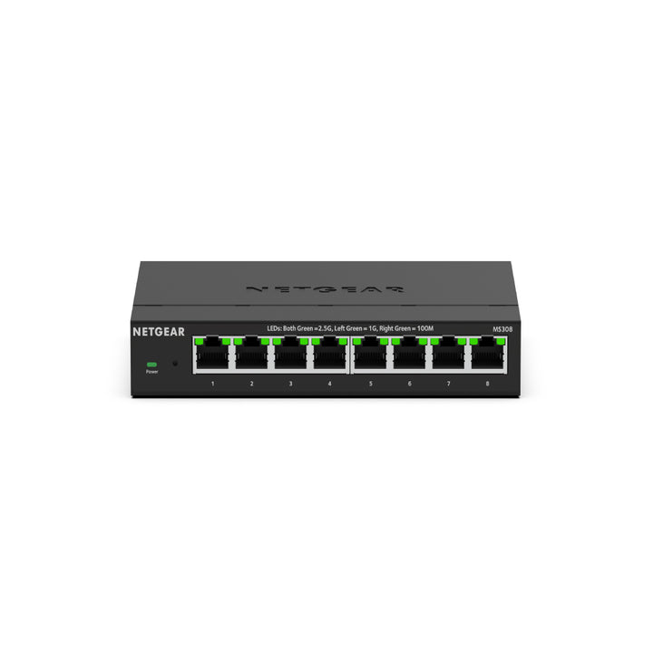 NETGEAR MS308-100UKS 8-Port Multi-Gig Unmanaged 2.5gb Switch