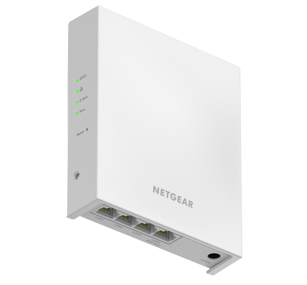 NETGEAR WAX610W Wall Plate WiFi 6 AX1800 Dual-band Gigabit PoE Access Point
