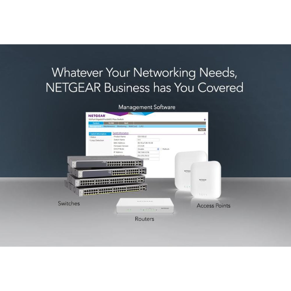 NETGEAR GS108E ProSafe 8-Port Gigabit Unmanaged PLUS Switch
