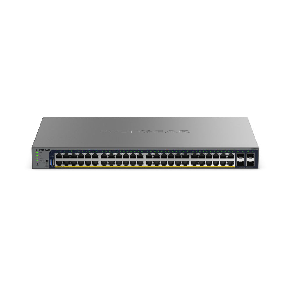 NETGEAR GS752TPv3 48-Port Gigabit PoE+ Smart Switch with 4 SFP Ports (380W)