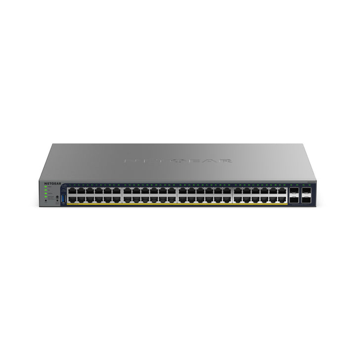 NETGEAR GS752TPv3 48-Port Gigabit PoE+ Smart Switch with 4 SFP Ports (380W)