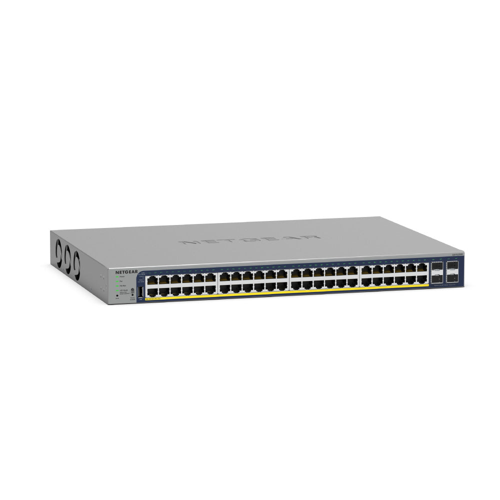 NETGEAR GS752TPPv3 48-Port Gigabit PoE+ Smart Switch with 4 SFP Ports (760W)
