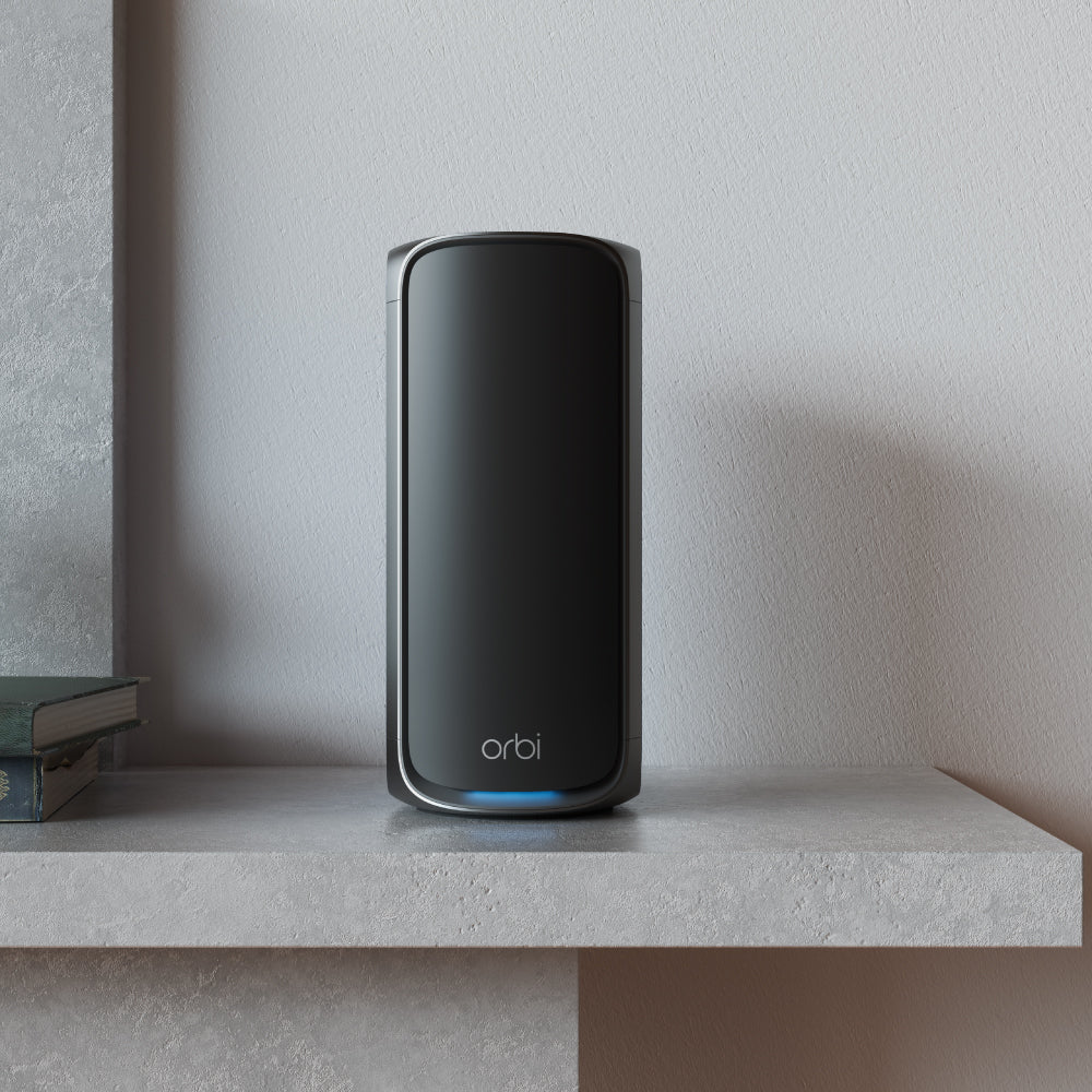 Orbi 970 Quad-Band WiFi 7 Mesh Add-on Satellite - Black - BE27000 (RBE970B)