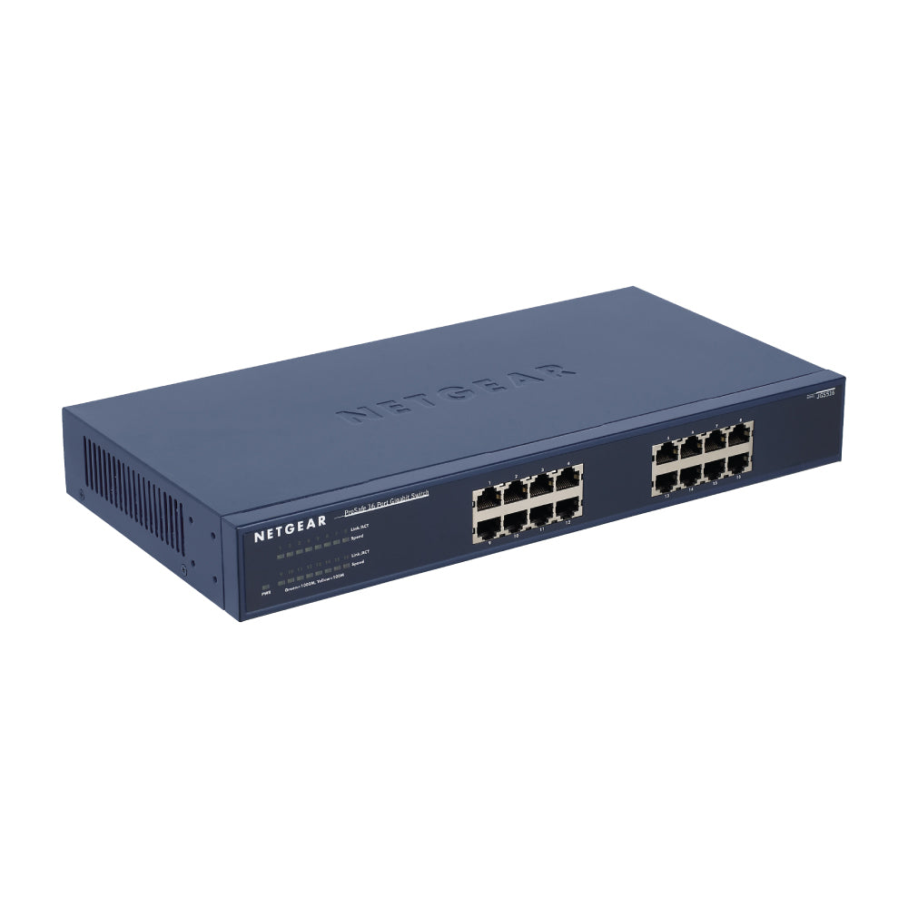 Netgear JGS516 16-Port Gigabit Ethernet Unmanaged Switch Easily combine