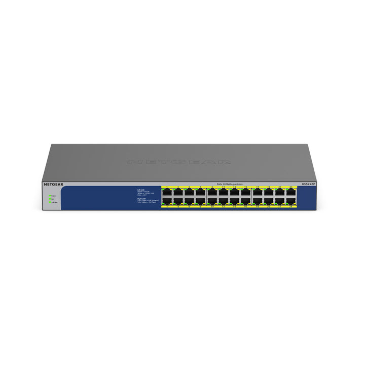 NETGEAR GS524PP 24-Port Gigabit Ethernet PoE+ Unmanaged Switch (300W)