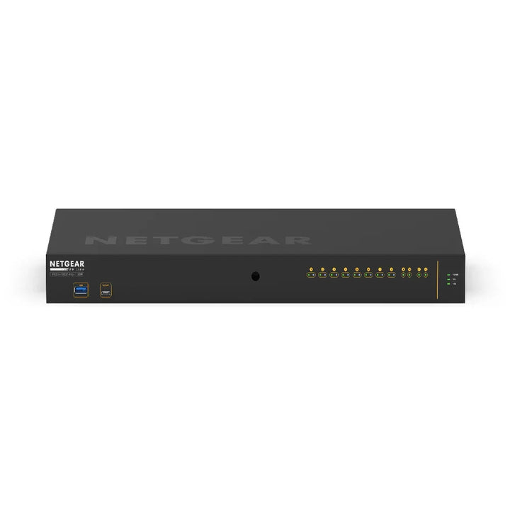 NETGEAR AV Line M4250-10G2F-PoE+ (GSM4212P) 8x1G PoE+ 125W 2x1G and 2xSFP Managed Switch