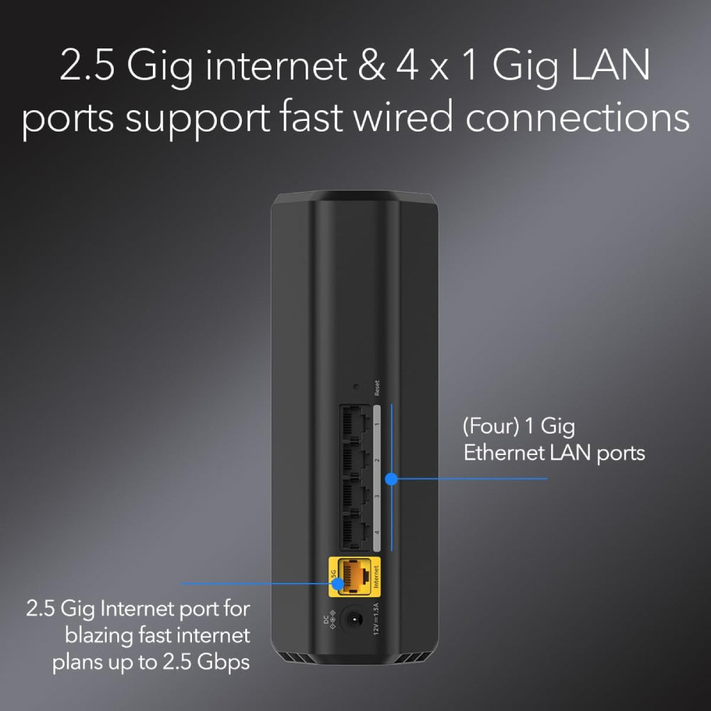 NETGEAR Nighthawk RS100 WiFi 7 Router