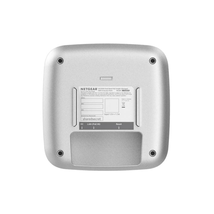 NETGEAR WAX333 Insight Managed WiFi 6 AX3000 Dual-band Access Point with Gigabit PoE (3-pack)
