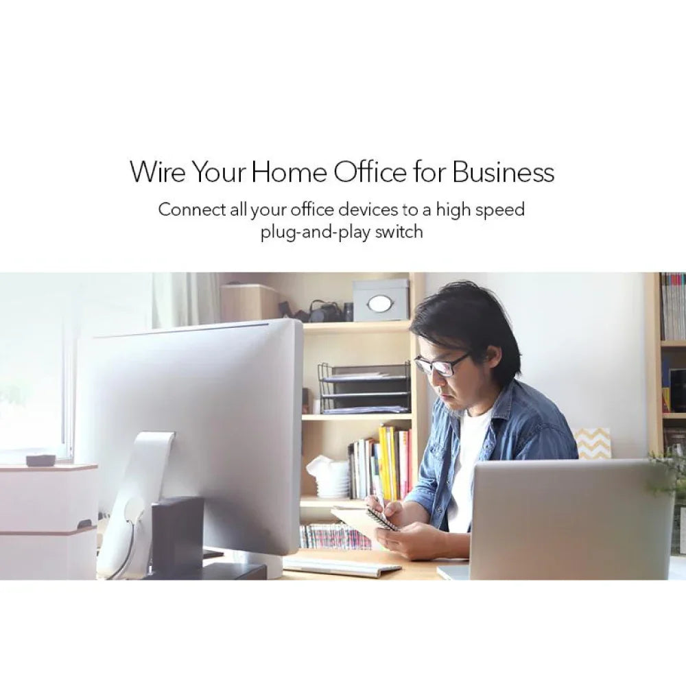 NETGEAR GS308 8-Port Gigabit Ethernet Unmanaged Desktop Switch