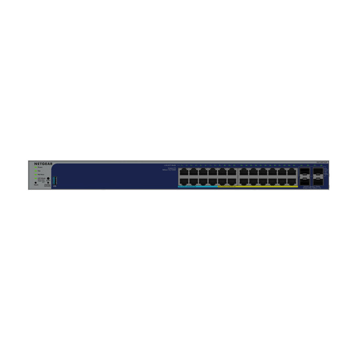 NETGEAR GS728TXUPv3 24-Port Gigabit PoE+ and PoE++ Smart Switch with 4 SFP+ Ports (420W)