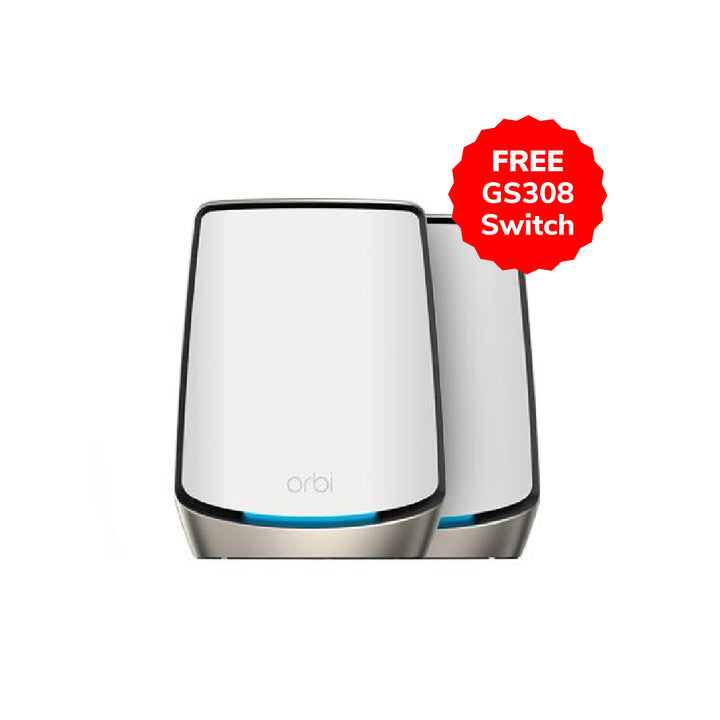 NETGEAR Orbi 860 Tri-Band WiFi 6 Mesh (RBK862S)