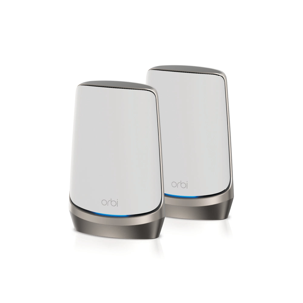 Orbi 960 Quad-Band WiFi 6E Mesh System - AXE11000 10.8Gbps - 2-Pack - White (RBKE962S)