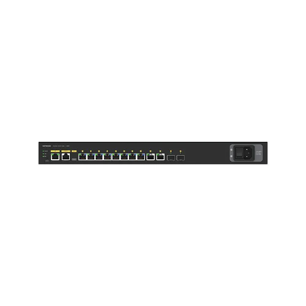 NETGEAR GSM4212P AV Line M4250-10G2F-PoE+  8x1G PoE+ 125W 2x1G and 2xSFP Managed Switch