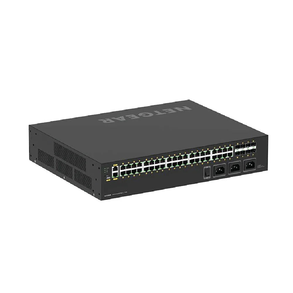 NETGEAR GSM4248UX 40x1G PoE++ 2,880W and 8xSFP+ Managed Switch