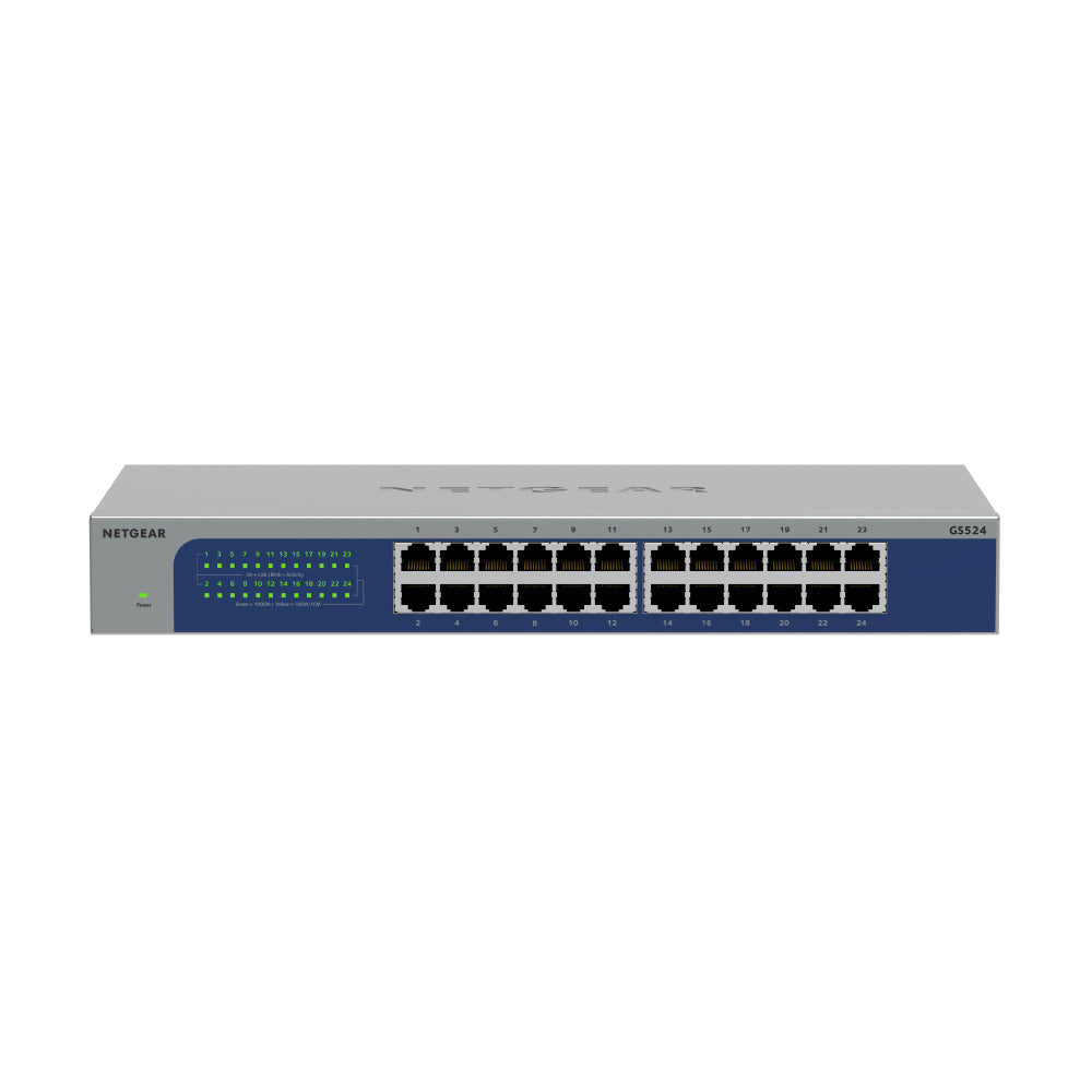 NETGEAR GS524 24-Port Gigabit Ethernet Unmanaged Switch