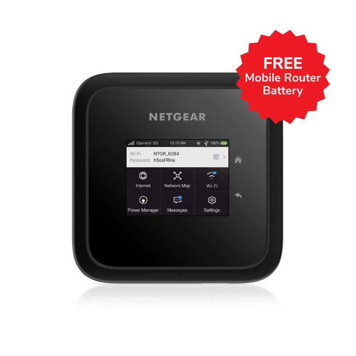 NETGEAR Nighthawk M6 5G WiFi 6 Mobile Hotspot Router (MR6110)