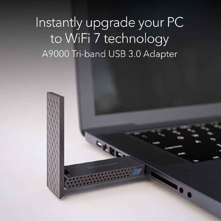NETGEAR Nighthawk A9000 Tri-band WiFi 7 USB 3.0 Adapter