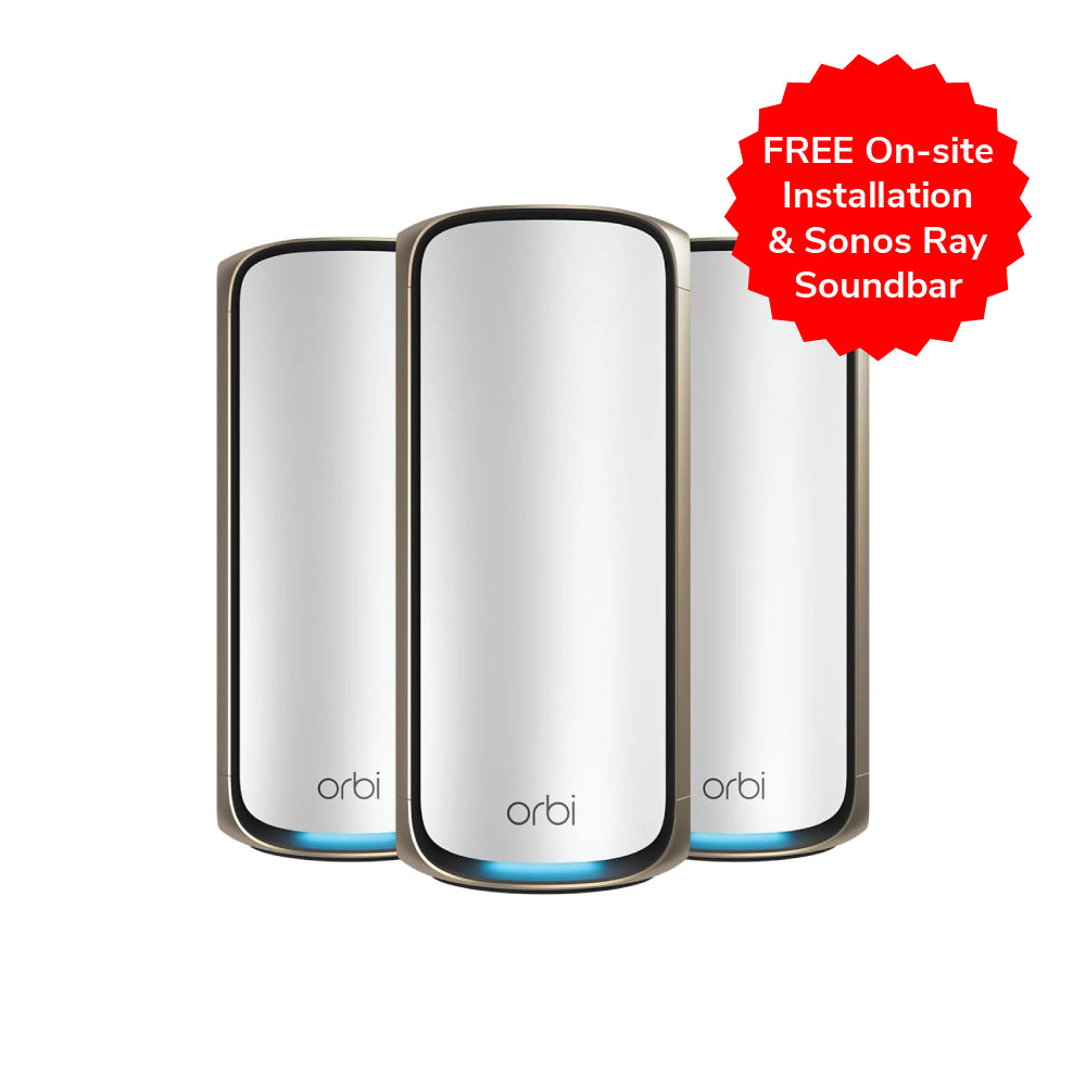 NETGEAR Orbi 970 Quad-Band 10G WiFi 7 Mesh (RBE973S)