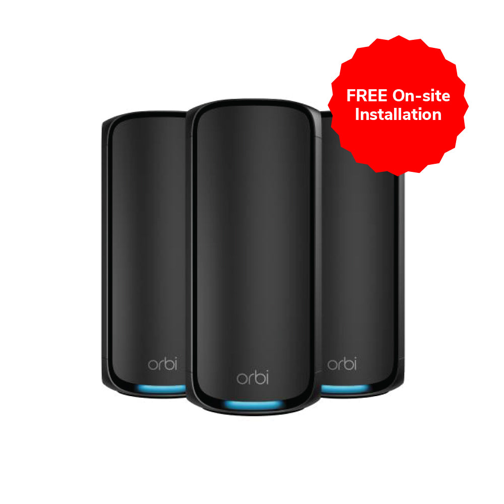 NETGEAR Orbi 970 Quad-Band 10G WiFi 7 Mesh (RBE973SB)