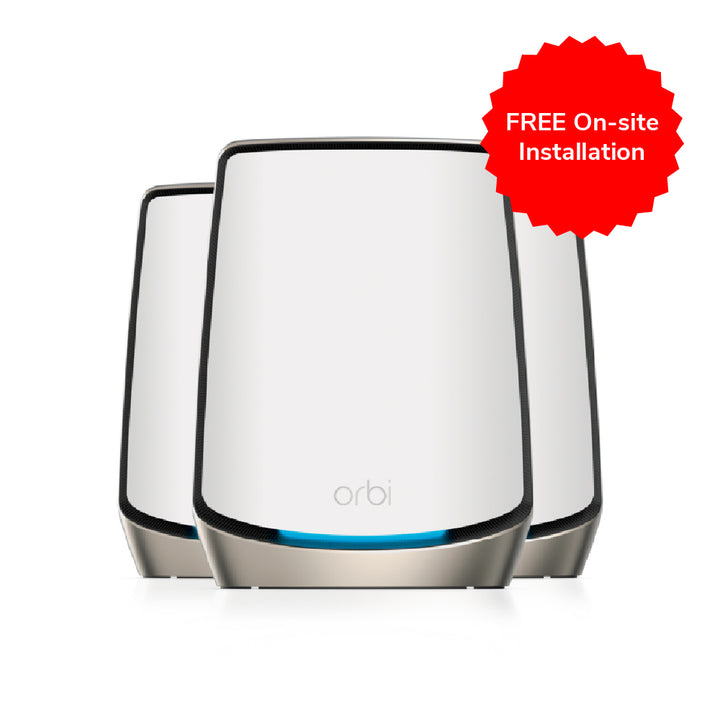 NETGEAR Orbi 860 Tri-Band 10G WiFi 6 Mesh (RBK863S)