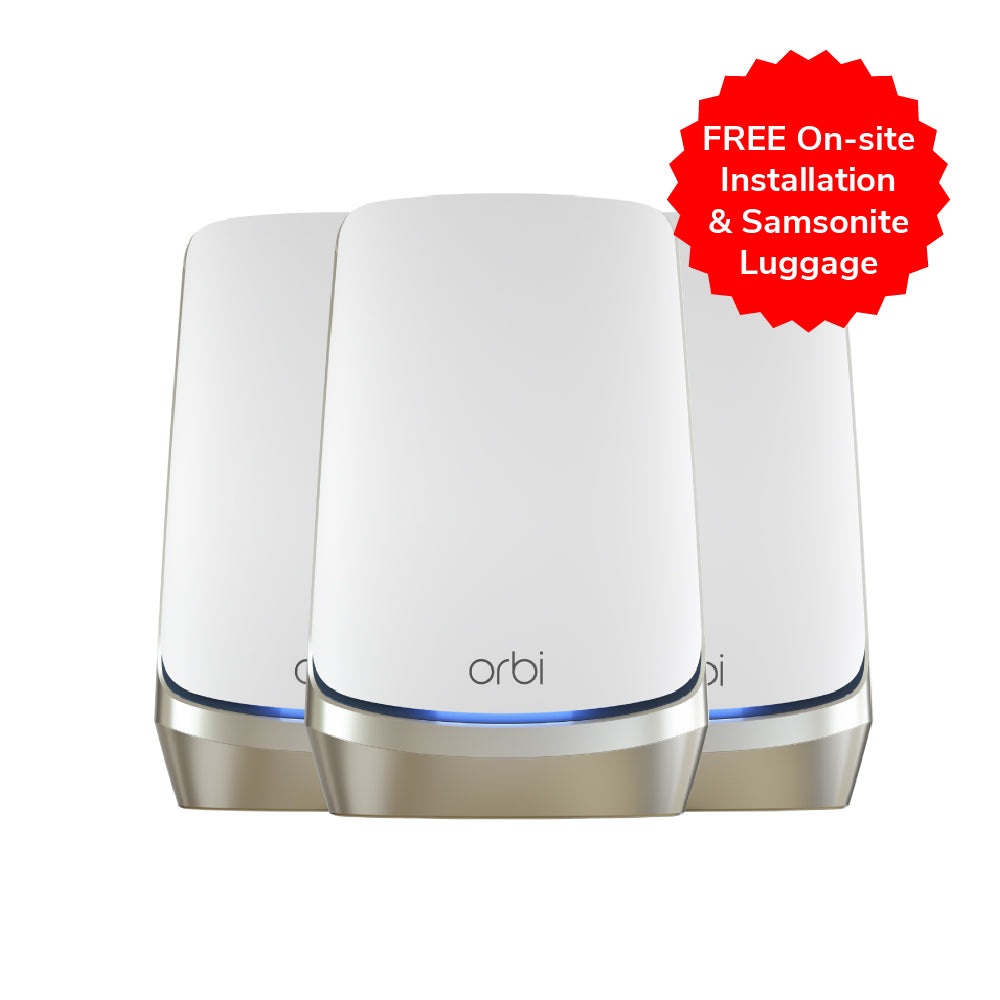 NETGEAR Orbi 960 Quad-Band 10G WiFi 6E Mesh (RBKE963)