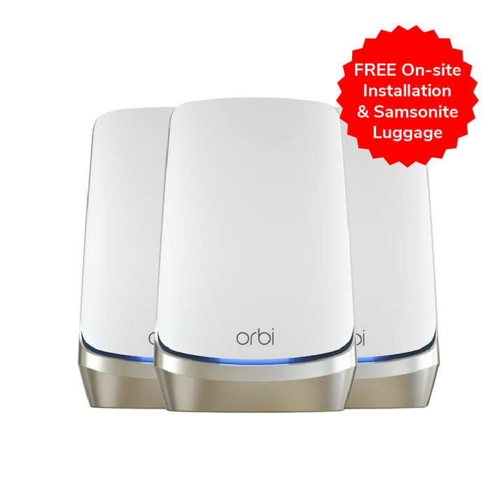 NETGEAR Orbi 960 Quad-Band 10G WiFi 6E Mesh (RBKE963)