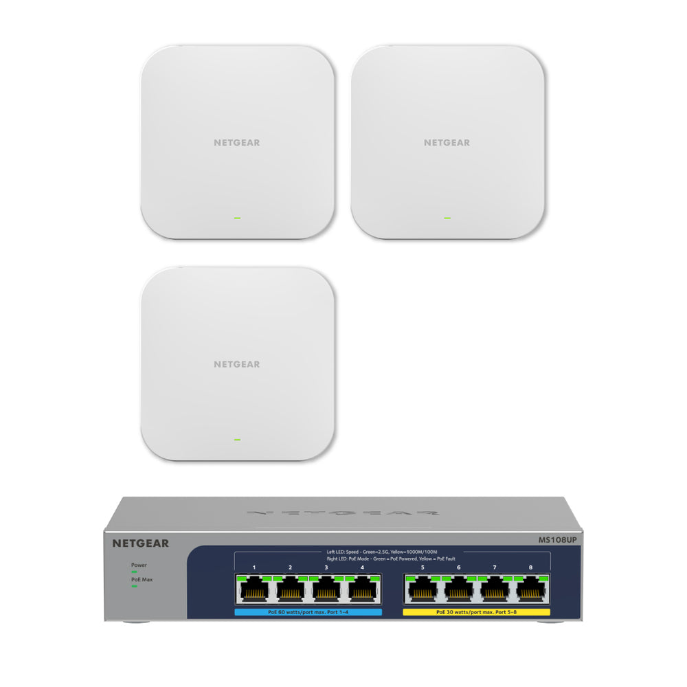 NETGEAR WiFi 7 WBE700 Access Points Home Pack