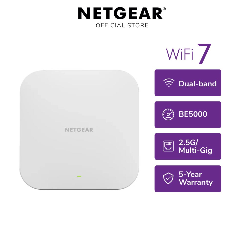 NETGEAR WBE700 WiFi 7 BE5000 Dual-Band Access Point