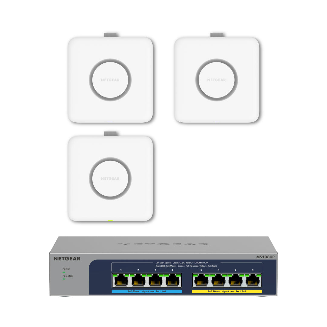 NETGEAR WiFi 7 WBE750 10G Access Points Home Pack