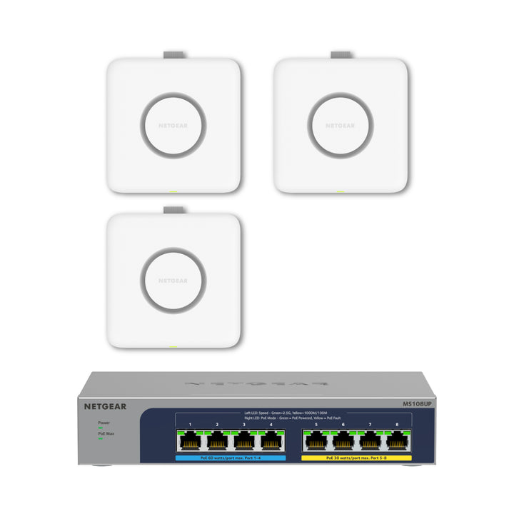 NETGEAR WiFi 7 WBE750 10G Access Points Home Pack