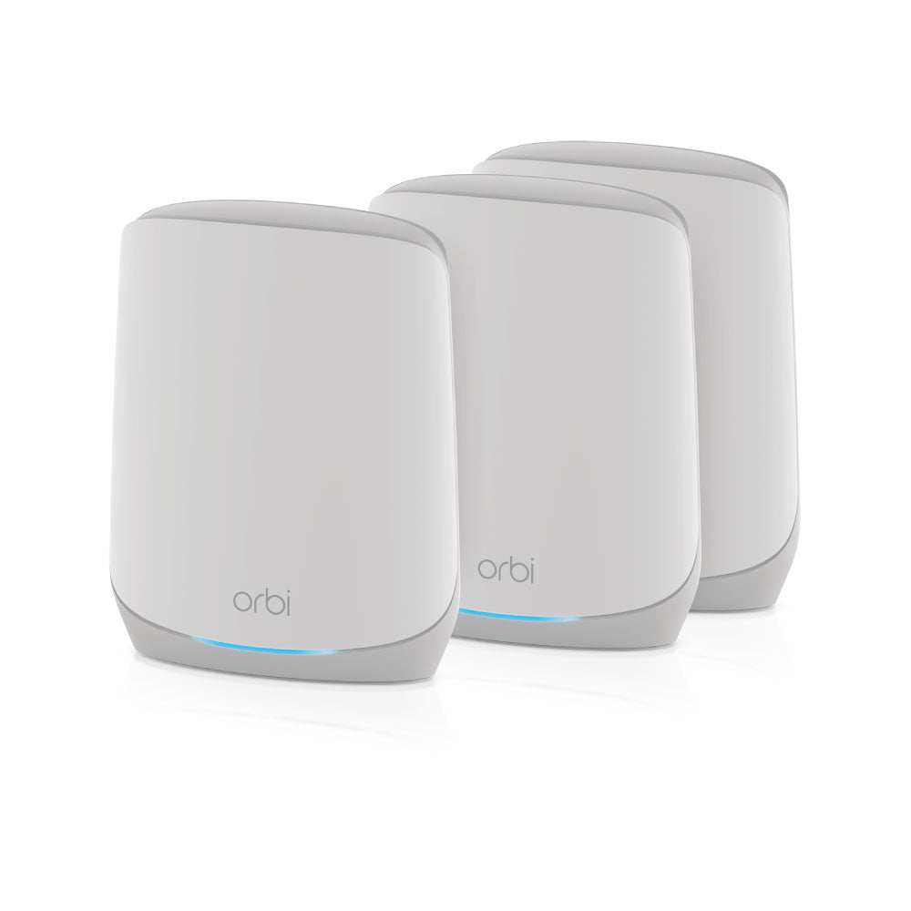 NETGEAR Orbi 760 Tri-Band WiFi 6 Mesh System - AX5400 5.4Gbps - 3-Pack (RBK763S)