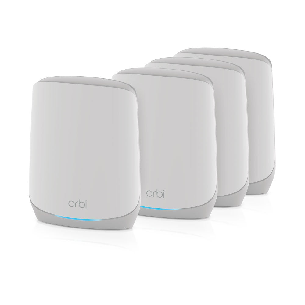 NETGEAR Orbi 760 Tri-Band WiFi 6 Mesh System - AX5400 5.4Gbps - 4-Pack (RBK764S)