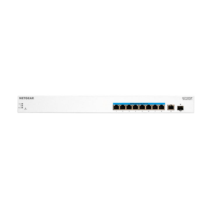 Netgear GS710TUP 10-Pt Ultra60 PoE Gigabit Ethernet Smart Managed Switch