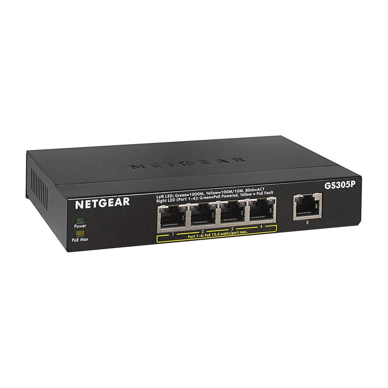 NETGEAR XS505M - Switch Ethernet 5 ports dont 4 ports 10 Gigabit +