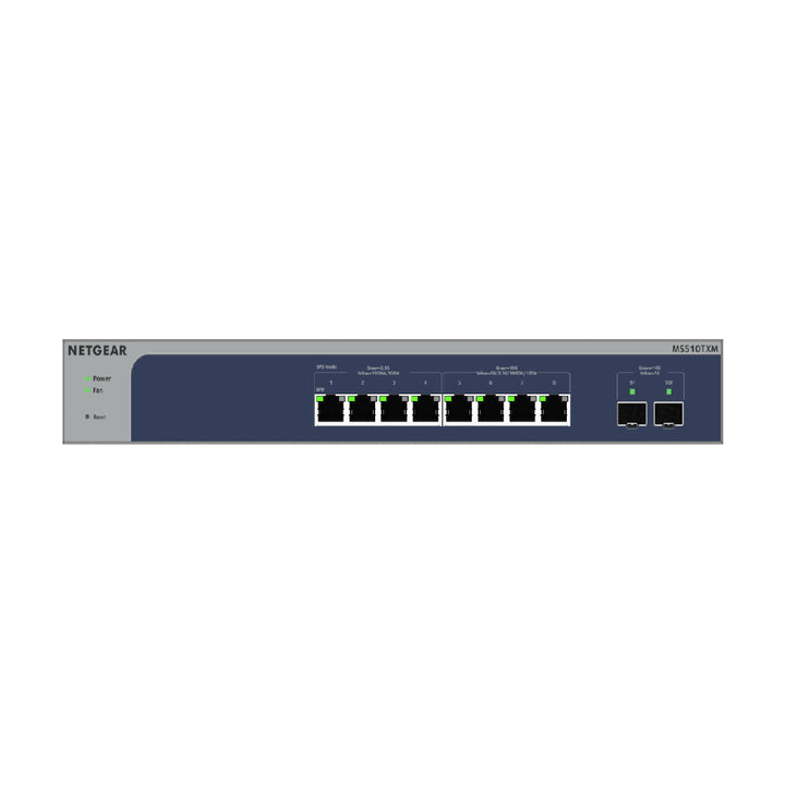 Netgear MS510TXM 8-Port Multi-Gigabit/10G Ethernet Managed Switch 